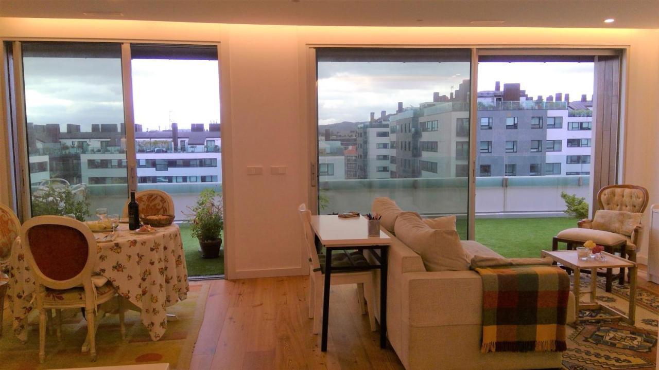 Preciosa Habitacion Doble En Atico Con Terraza II Lägenhet Santiago de Compostela Exteriör bild