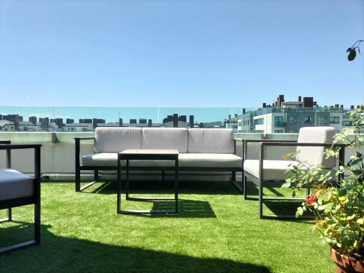 Preciosa Habitacion Doble En Atico Con Terraza II Lägenhet Santiago de Compostela Exteriör bild